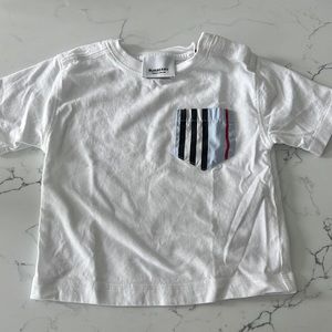 Burberry white kids t-shirt